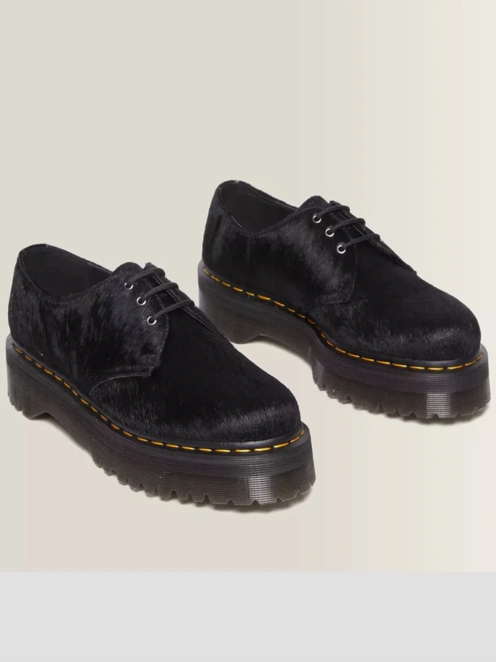 Dr. Martens 1461 Hair-On Platform Women’s size 9 NEW!!!